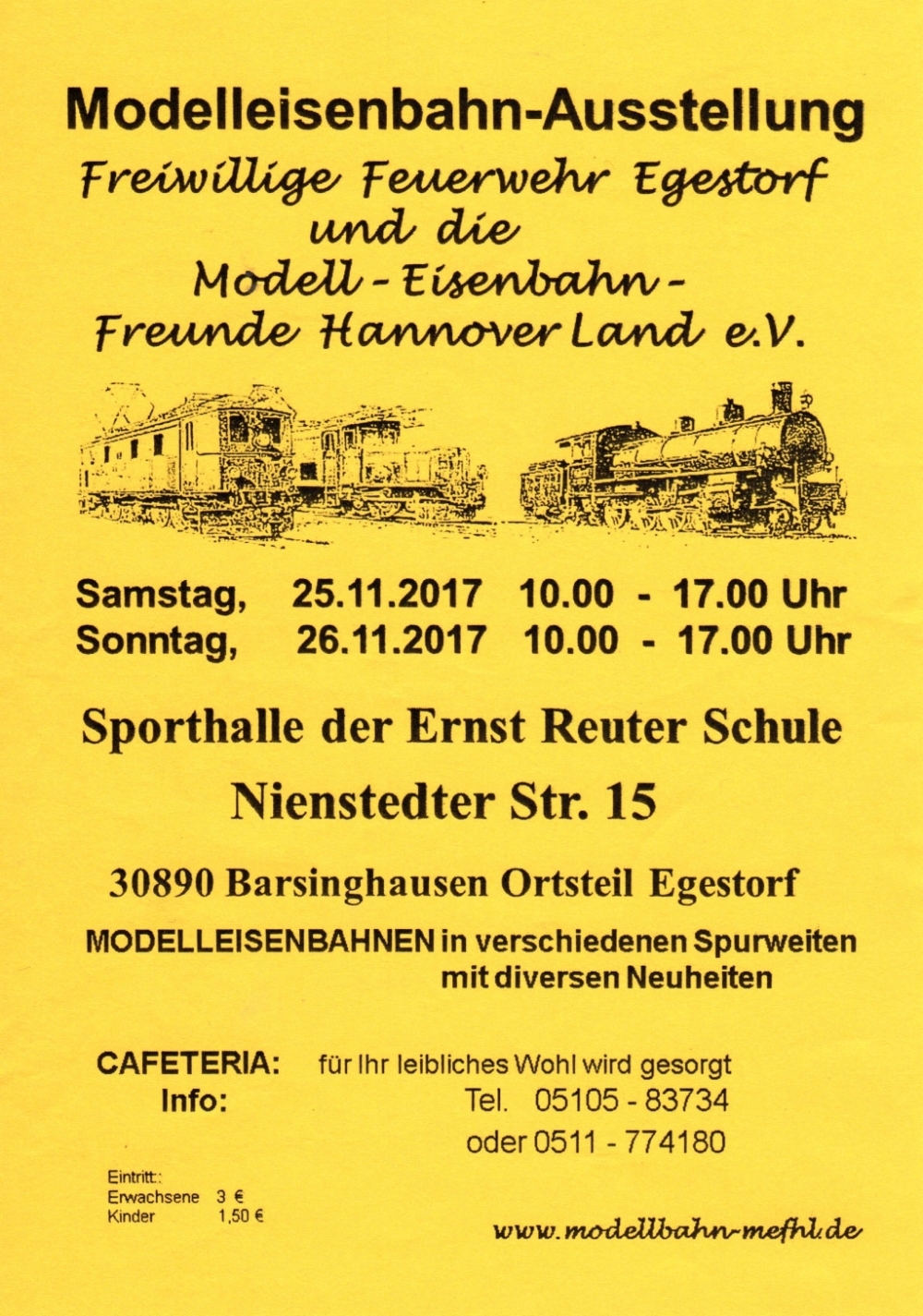 Modelleisenbahn Ausstellung 2017